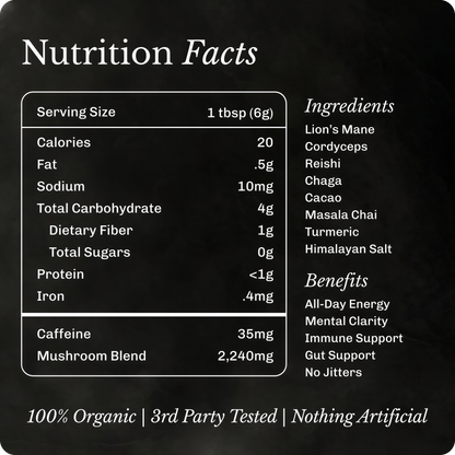 MUDWTR Mushroom Coffee Alternative 30 Servings